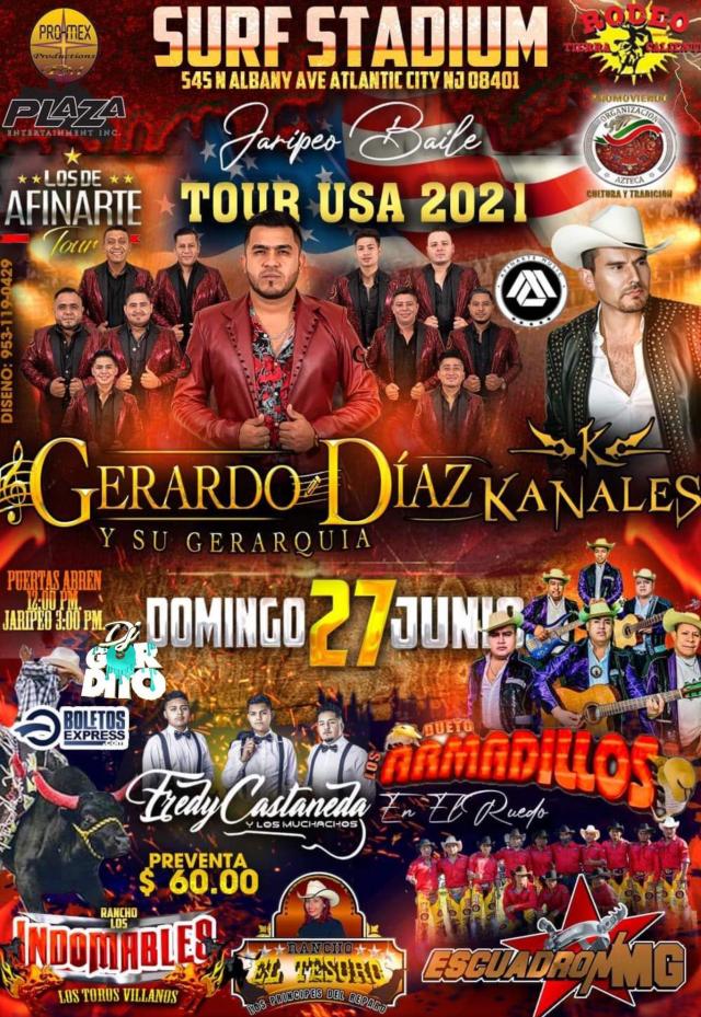 Gerardo Diaz & Kanales Tickets - Plaza Entertainment Inc